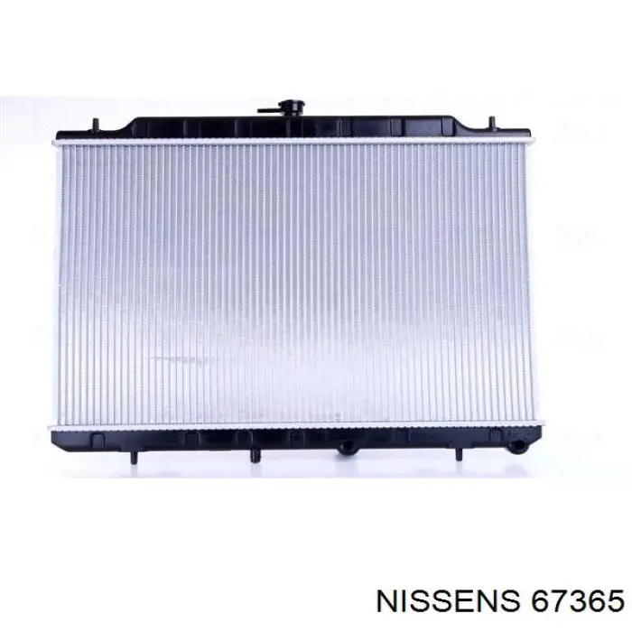 67365 Nissens радіатор охолодження двигуна
