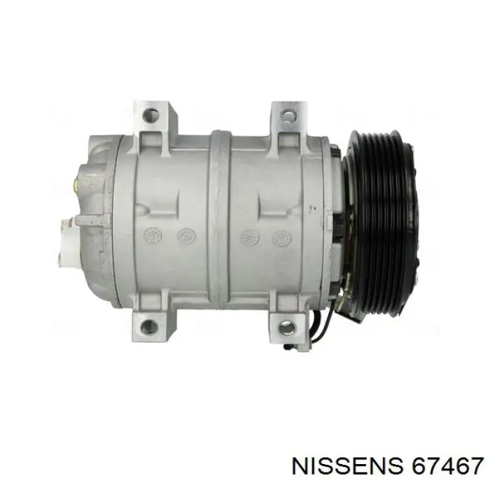 67467 Nissens радіатор охолодження двигуна
