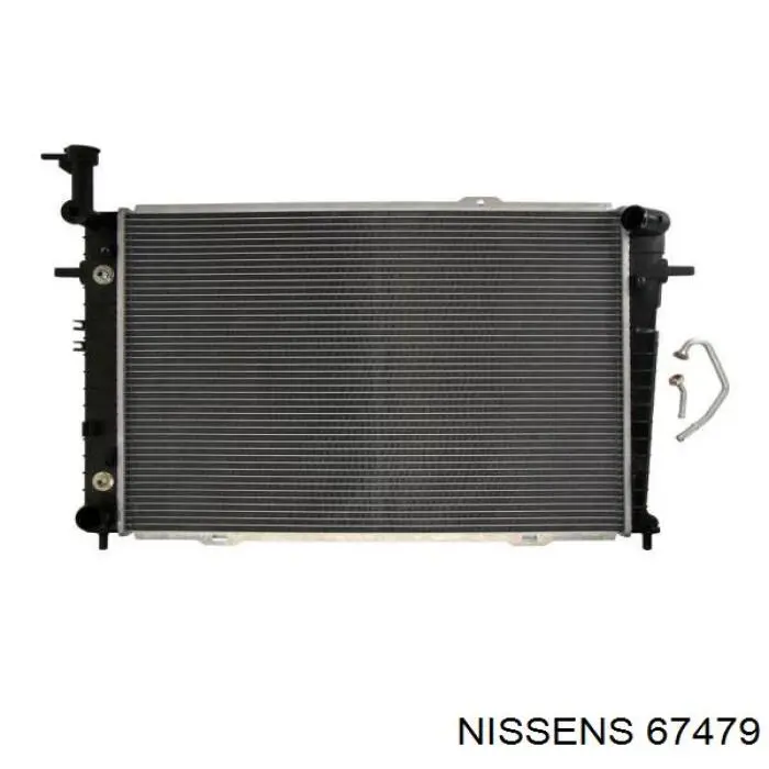 Радіатор основний Nissens 67479 ціна, від 116.75 USD
