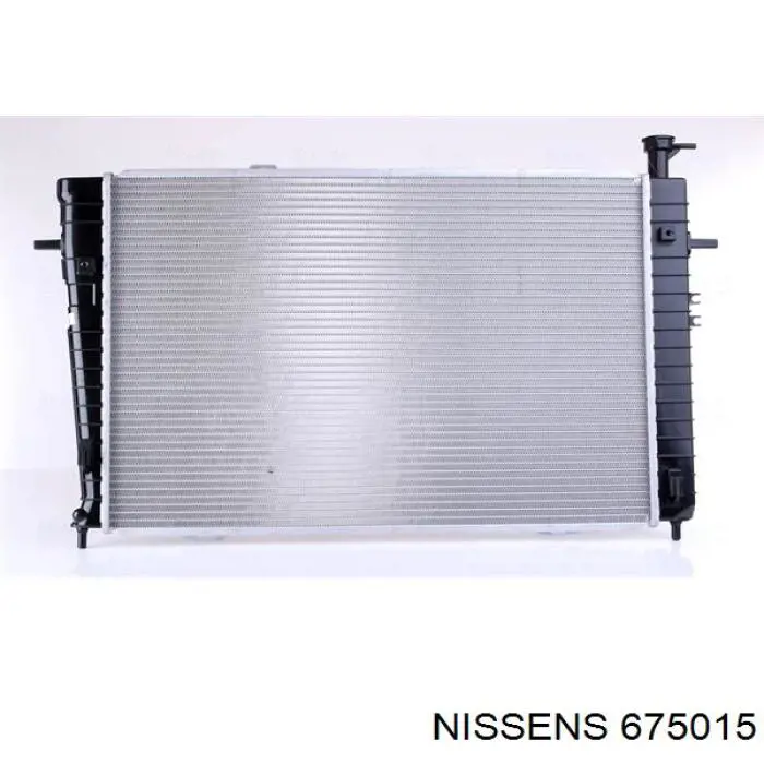 675015 Nissens радіатор охолодження двигуна
