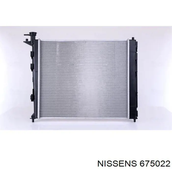 675022 Nissens радіатор охолодження двигуна