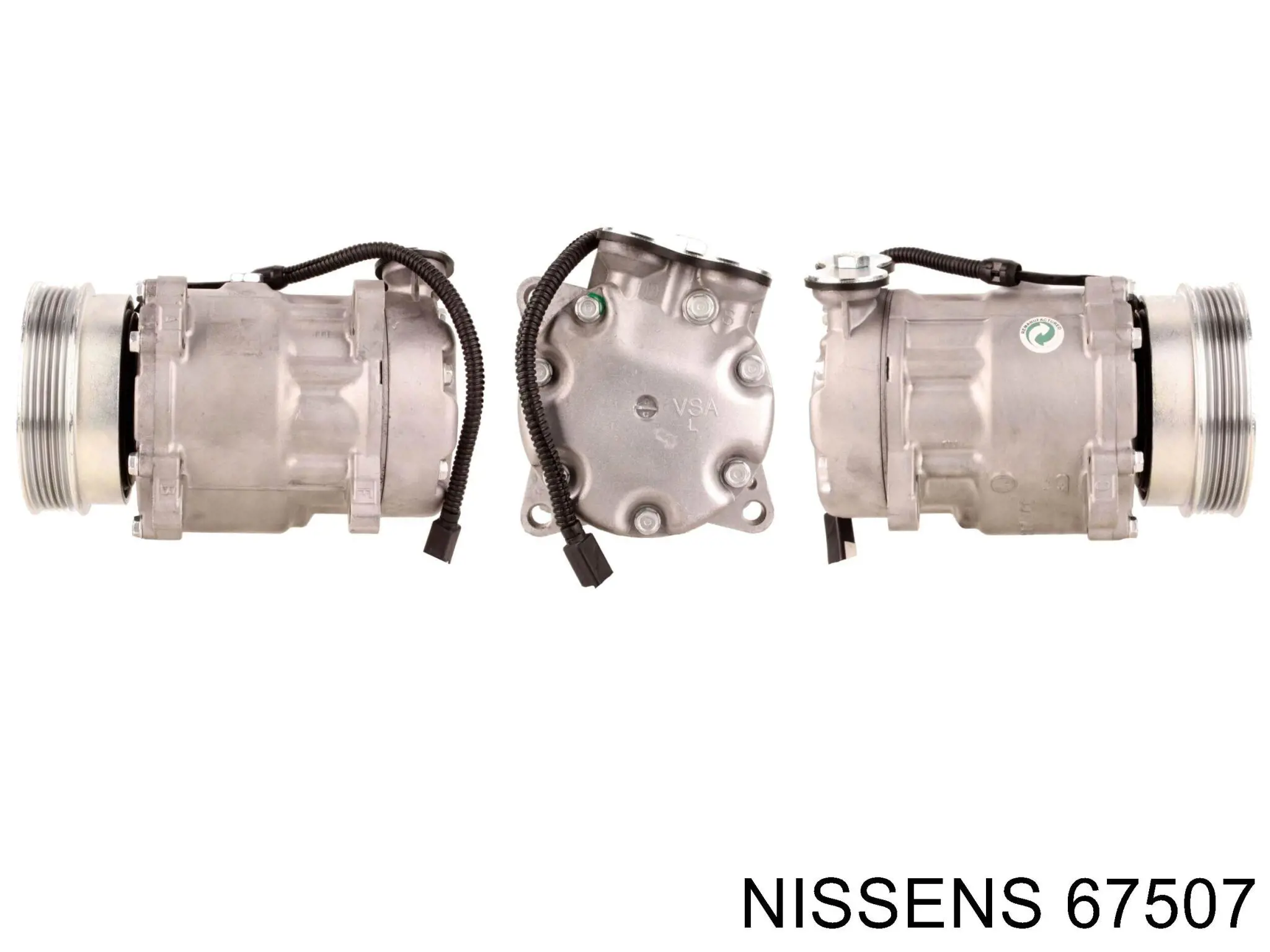 67507 Nissens радіатор охолодження двигуна