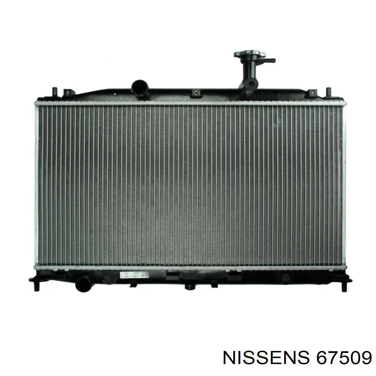 67509 Nissens радіатор охолодження двигуна