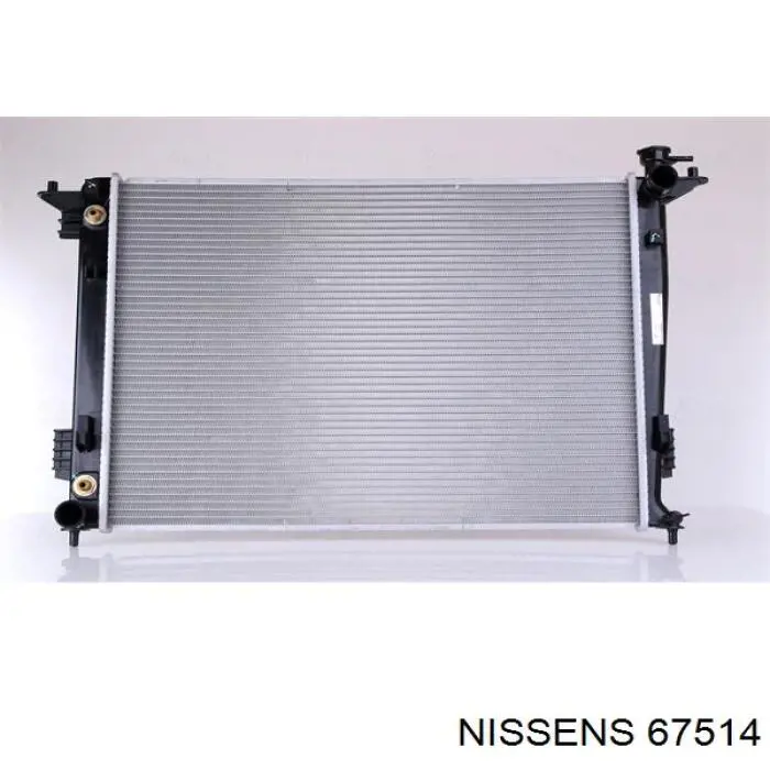 67514 Nissens радіатор охолодження двигуна