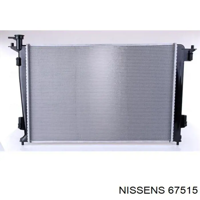 67515 Nissens радіатор охолодження двигуна