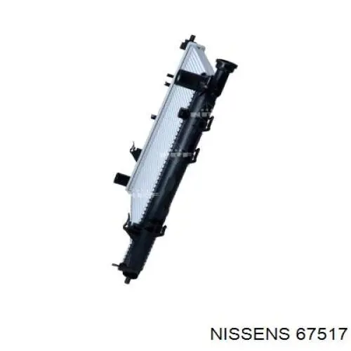 Радіатор основний Nissens 67517 ціна, від 70.78 USD