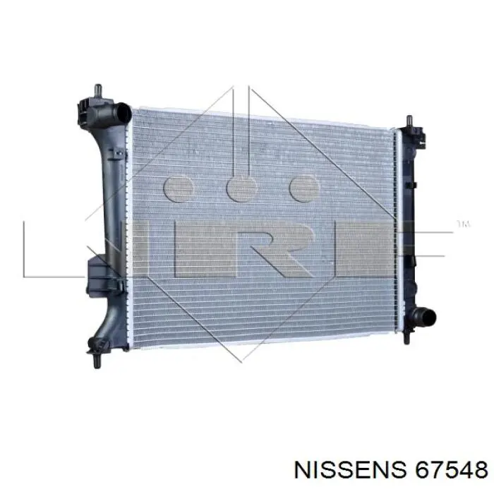 Радіатор охолодження Nissens 67548