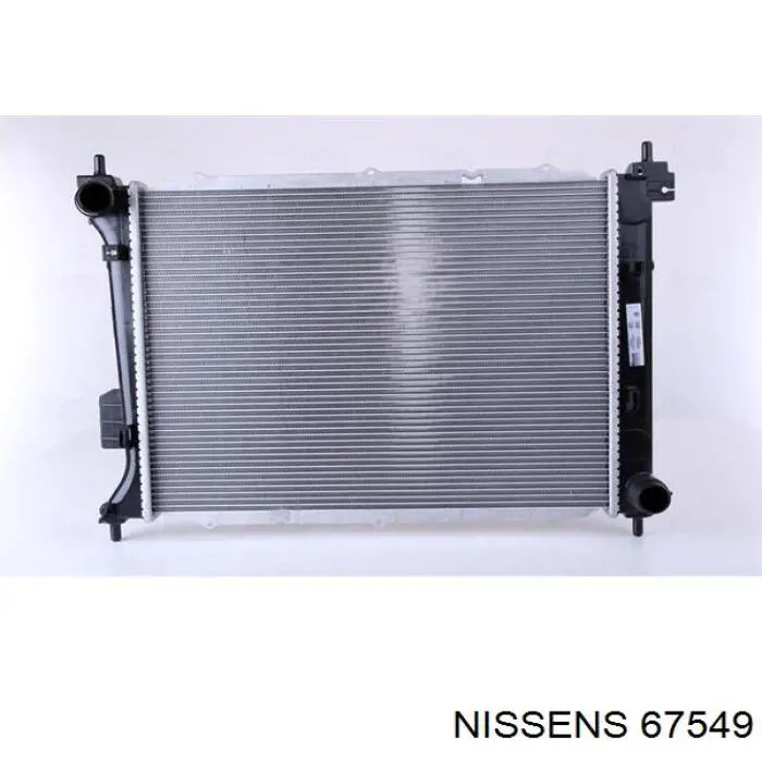 67549 Nissens радіатор охолодження двигуна