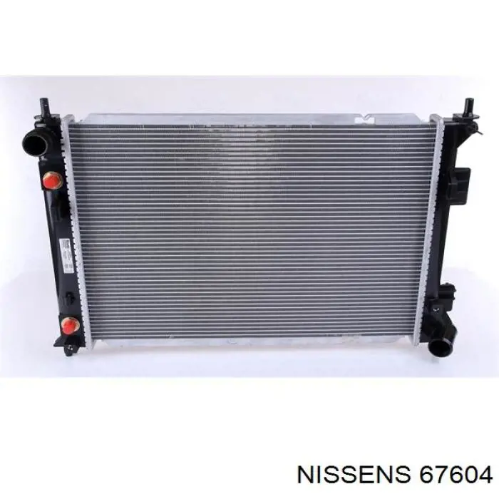 67604 Nissens радіатор охолодження двигуна