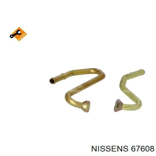 Радіатор основний Nissens 67608 ціна, від 148.65 USD