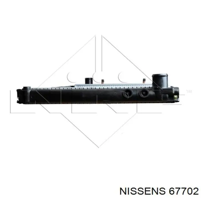 Радіатор 67702 Nissens
