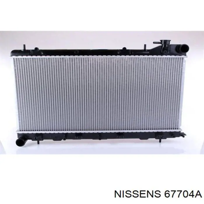 67704A Nissens радіатор охолодження двигуна