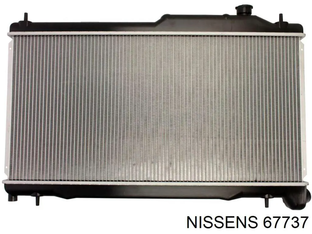 67737 Nissens радіатор охолодження двигуна
