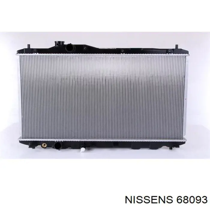 68093 Nissens радіатор охолодження двигуна