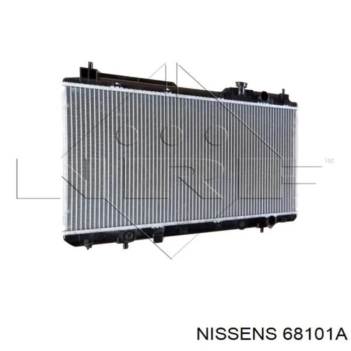 68101A Nissens радіатор охолодження двигуна