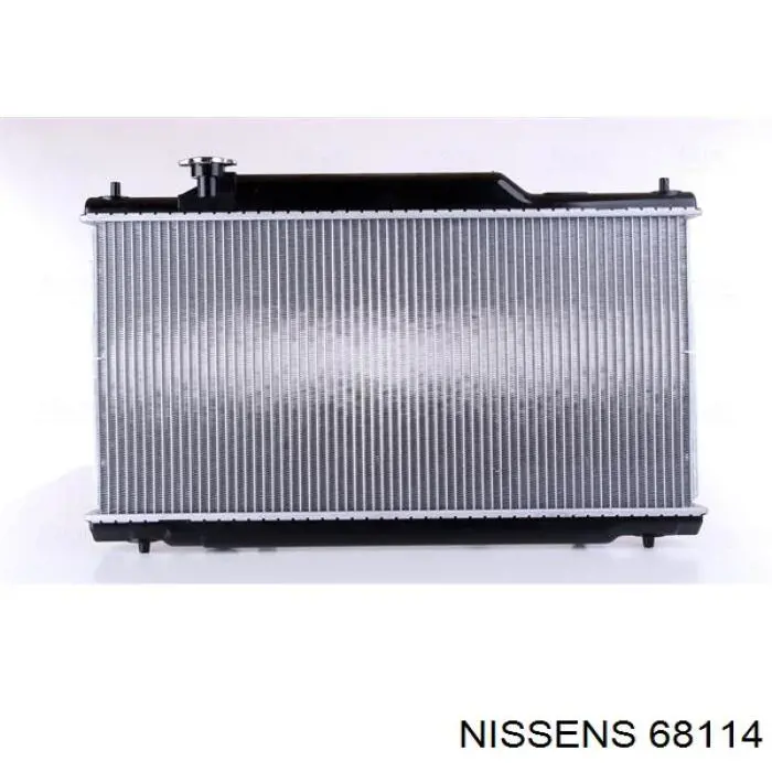 68114 Nissens радіатор охолодження двигуна