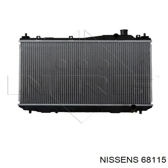 68115 Nissens радіатор охолодження двигуна