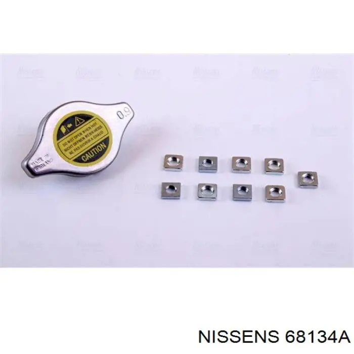 Радіатор основний Nissens 68134A ціна, від 84.58 USD