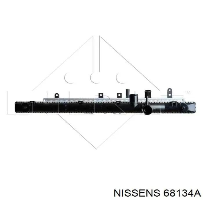 Купити 68134A Nissens Радіатор двигуна