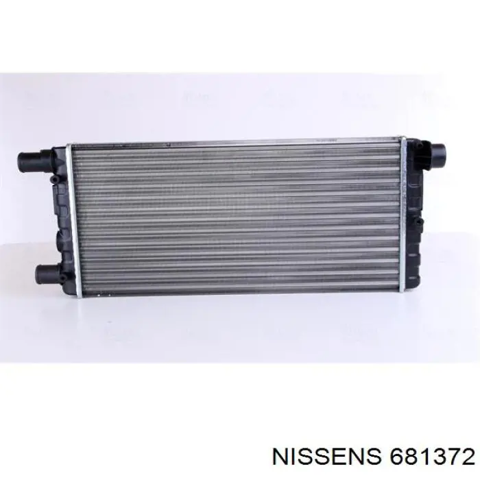 Купити 681372 Nissens Радіатор двигуна