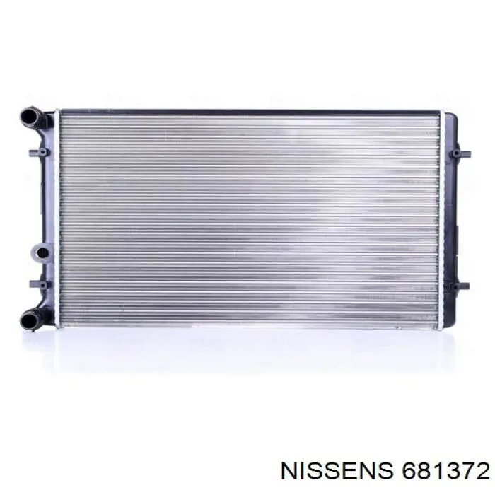 Радіатор 681372 Nissens