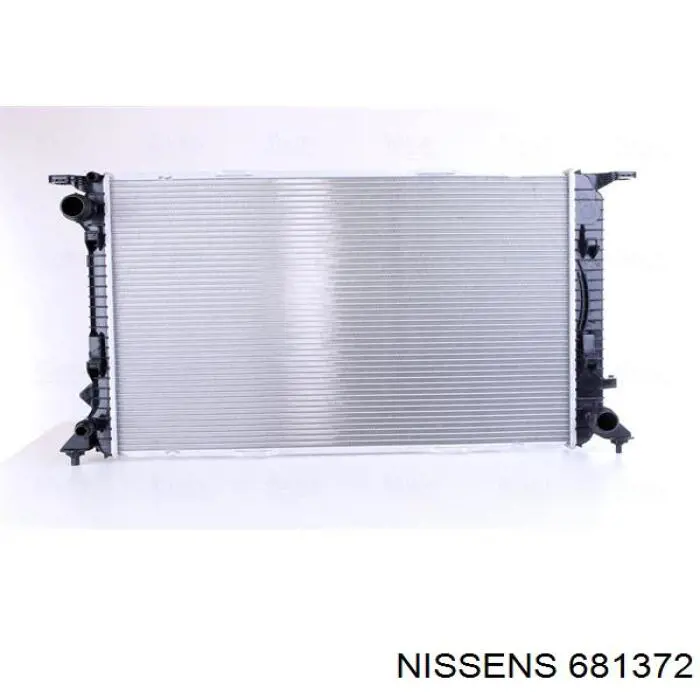 Радіатор основний Nissens 681372 ціна, від 170.51 USD