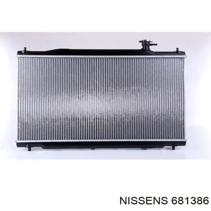 Радіатор охолодження Nissens 681386
