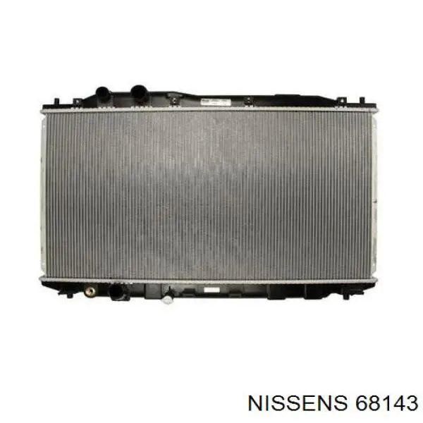 68143 Nissens радіатор охолодження двигуна