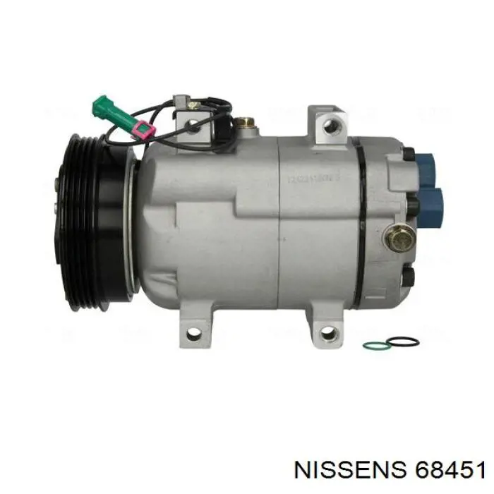 Радіатор охолодження Nissens 68451