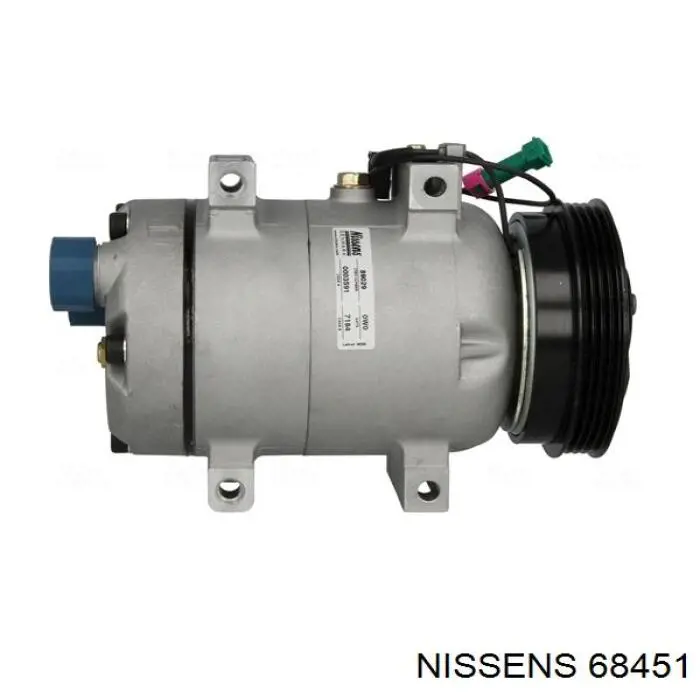 68451 Nissens Радіатор охолодження двигуна