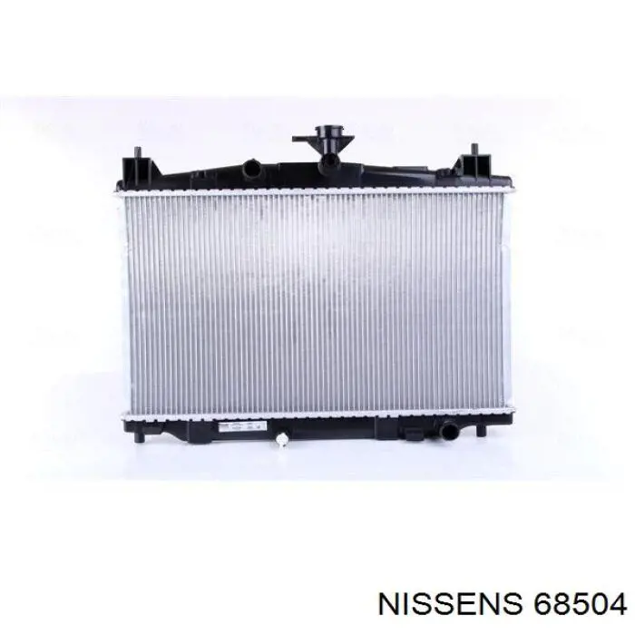 68504 Nissens радіатор охолодження двигуна