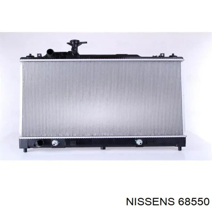 68550 Nissens радіатор охолодження двигуна