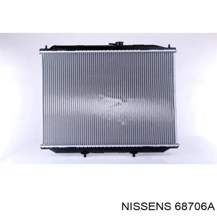 68706A Nissens радіатор охолодження двигуна