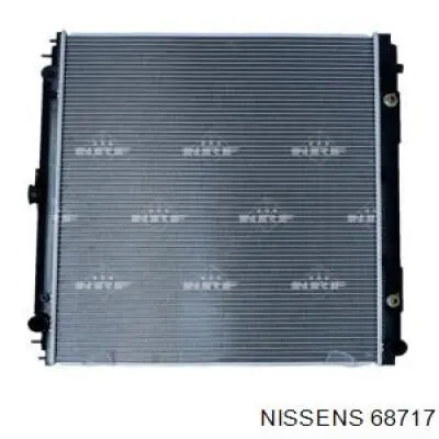 68717 Nissens радіатор охолодження двигуна