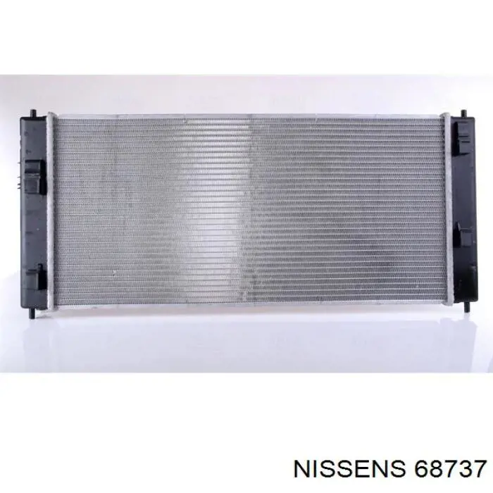 68737 Nissens радіатор охолодження двигуна