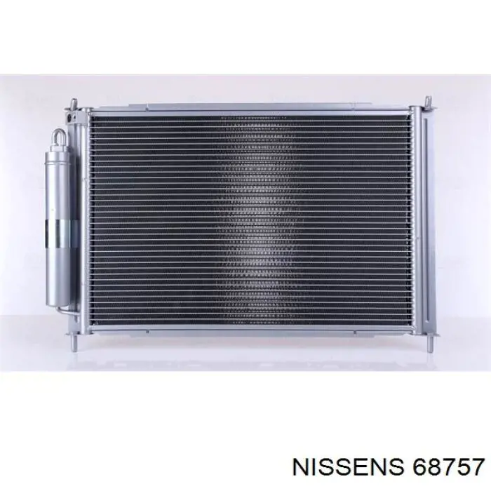 68757 Nissens радіатор охолодження двигуна