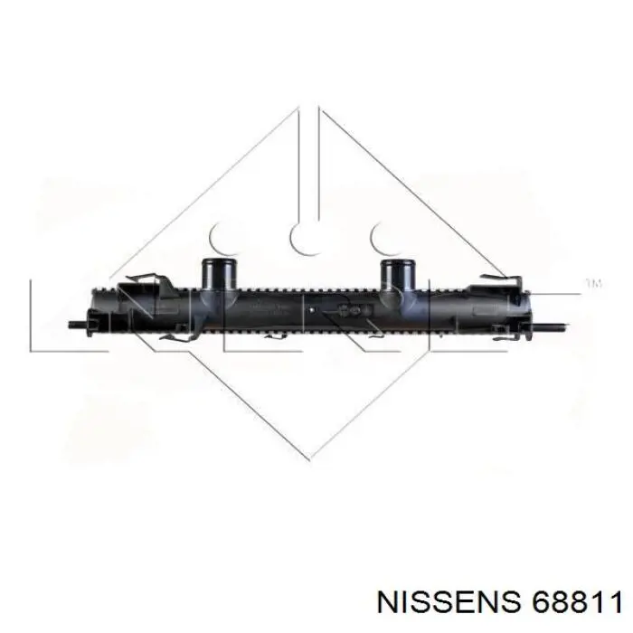 68811 Nissens Радіатор охолодження двигуна