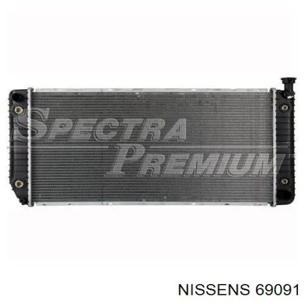 Радіатор основний Nissens 69091 ціна, від 230.65 USD
