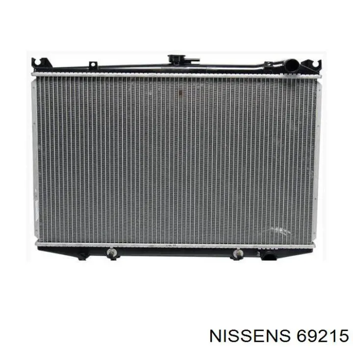 Купити 69215 Nissens Радіатор двигуна