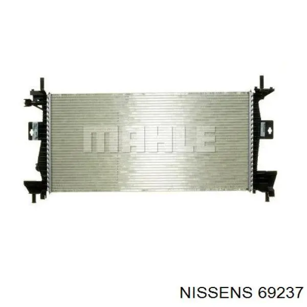 Радіатор основний Nissens 69237 ціна, від 113.64 USD