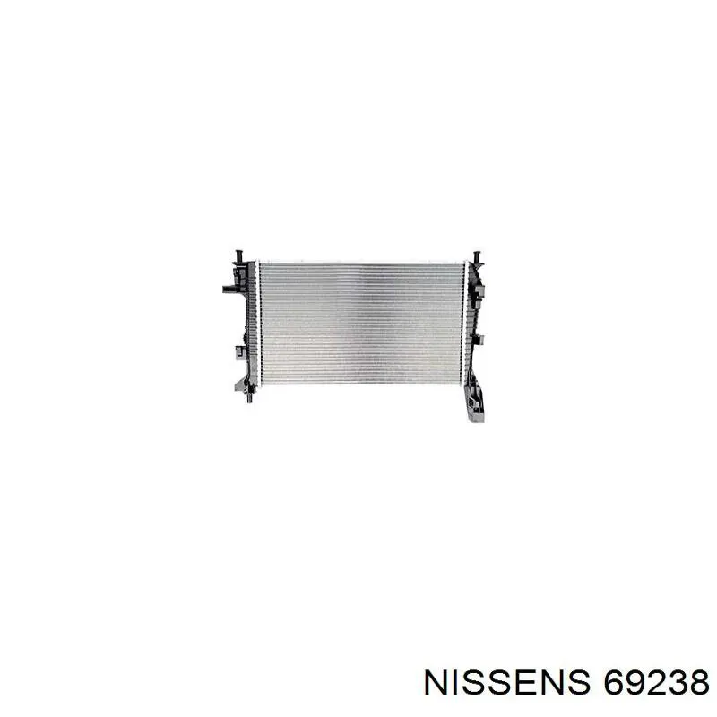 Купити 69238 Nissens Радіатор двигуна