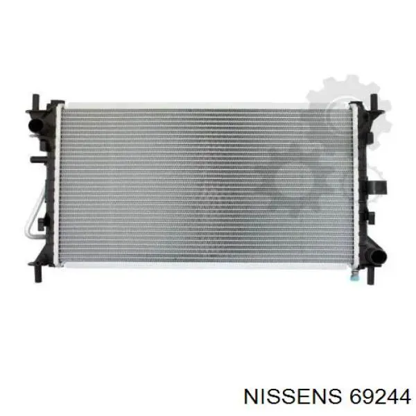 Радіатор основний Nissens 69244 ціна, від 72.46 USD