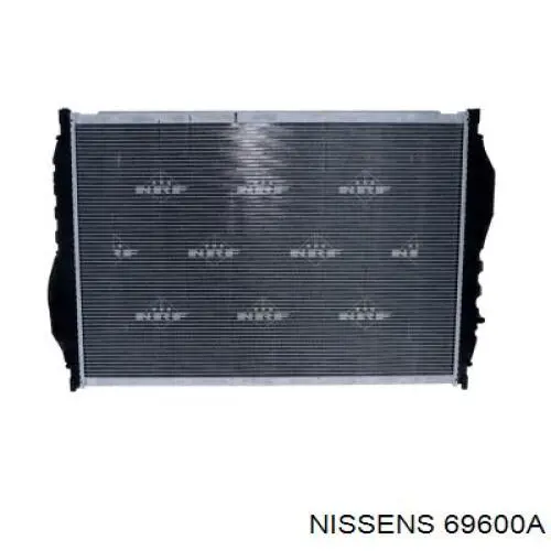 Купити 69600A Nissens Радіатор двигуна