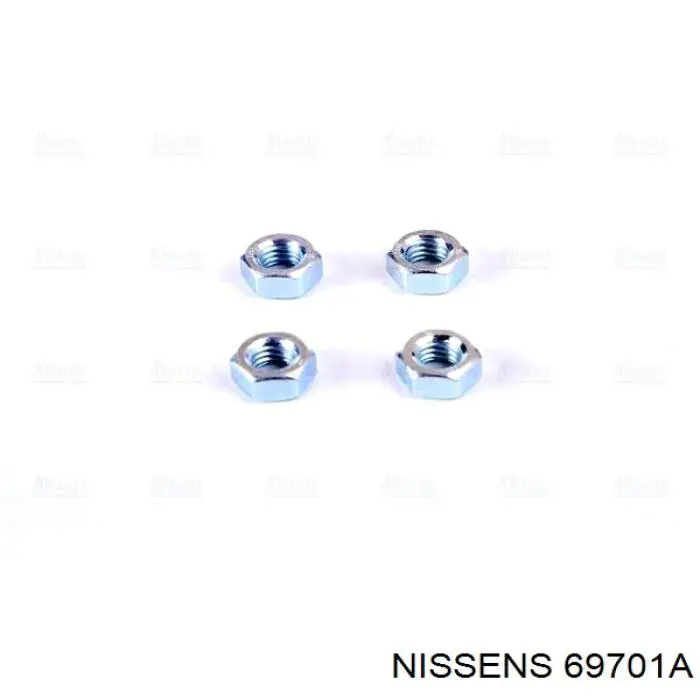 Купити 69701A Nissens Радіатор двигуна