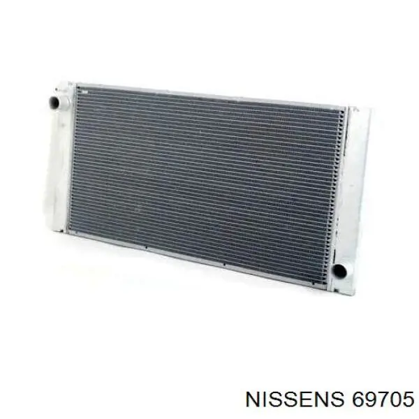 Радіатор основний Nissens 69705 ціна, від 144.20 USD