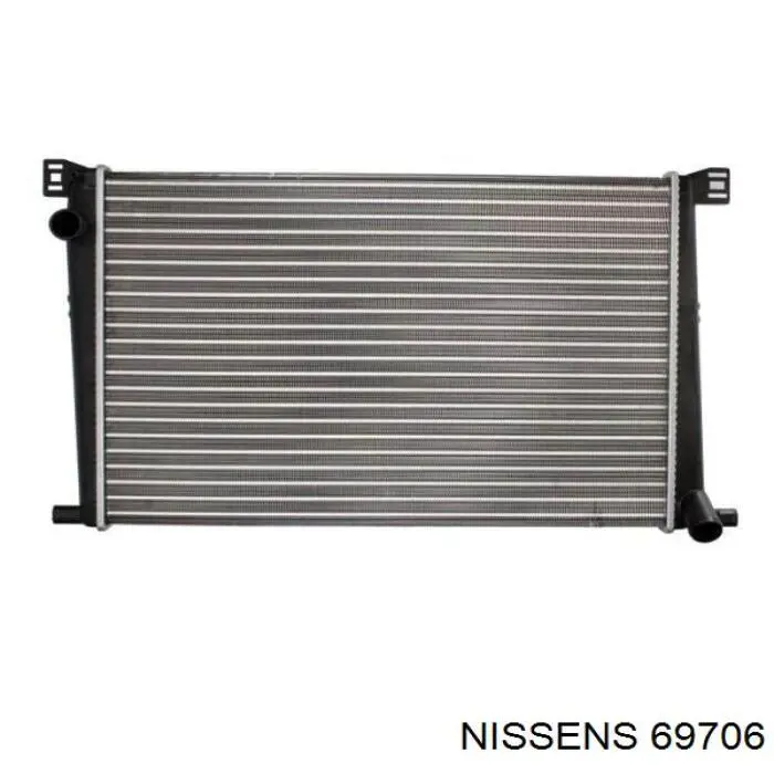 Радіатор основний Nissens 69706 ціна, від 106.62 USD