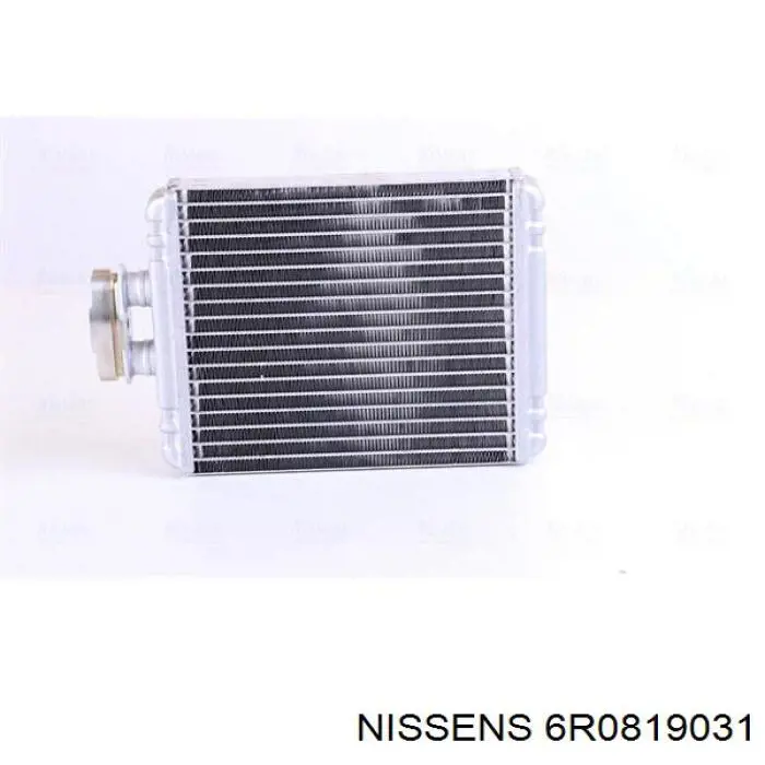 6R0819031 Nissens радіатор пічки (обігрівача)