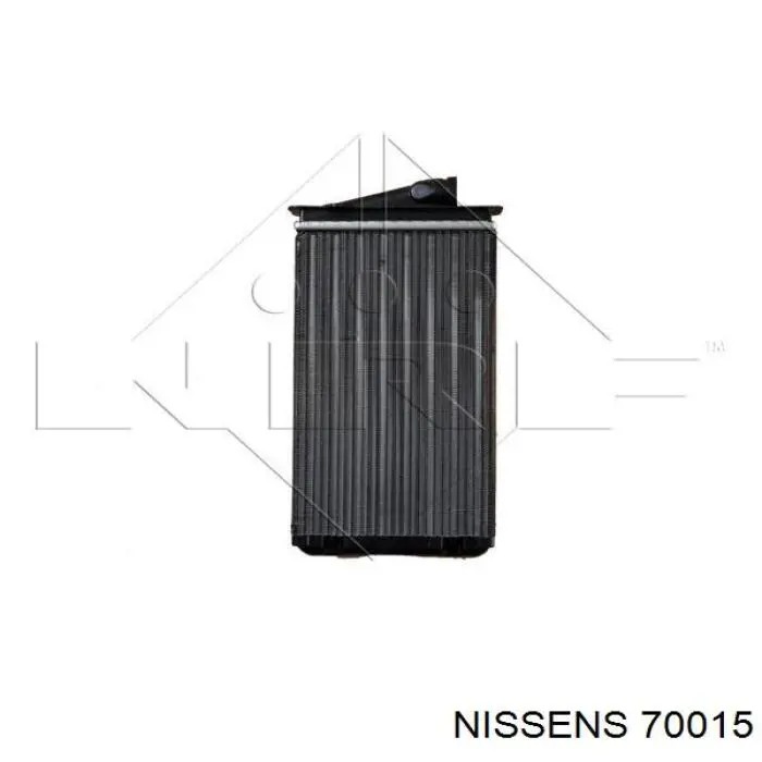 70015 Nissens радіатор пічки (обігрівача)