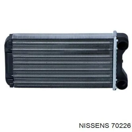 70226 Nissens радіатор пічки (обігрівача)