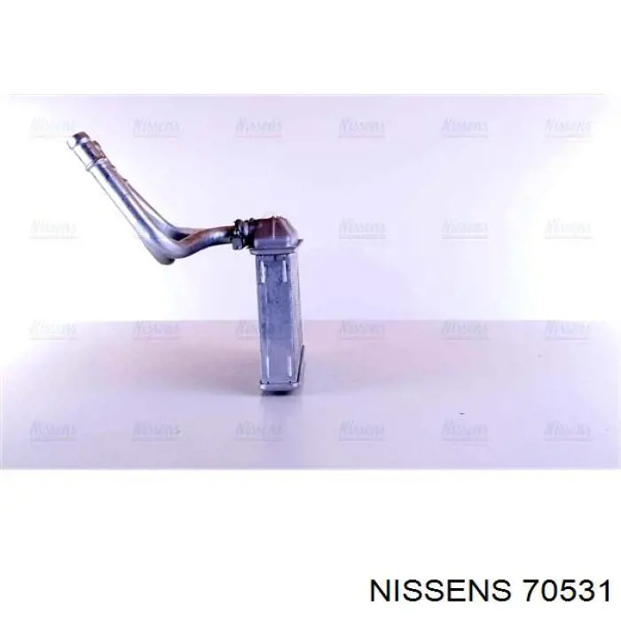 70531 Nissens радіатор пічки (обігрівача)